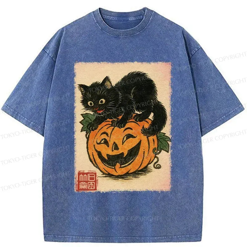 Black Cat Pumpkin Gift for Her