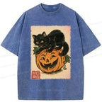 Black Cat Pumpkin Gift for Her