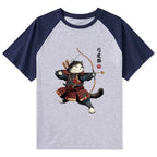 Japanese Cat T-Shirt for Casual