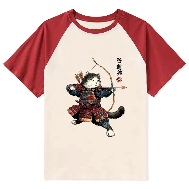Japanese Cat T-Shirt for Casual