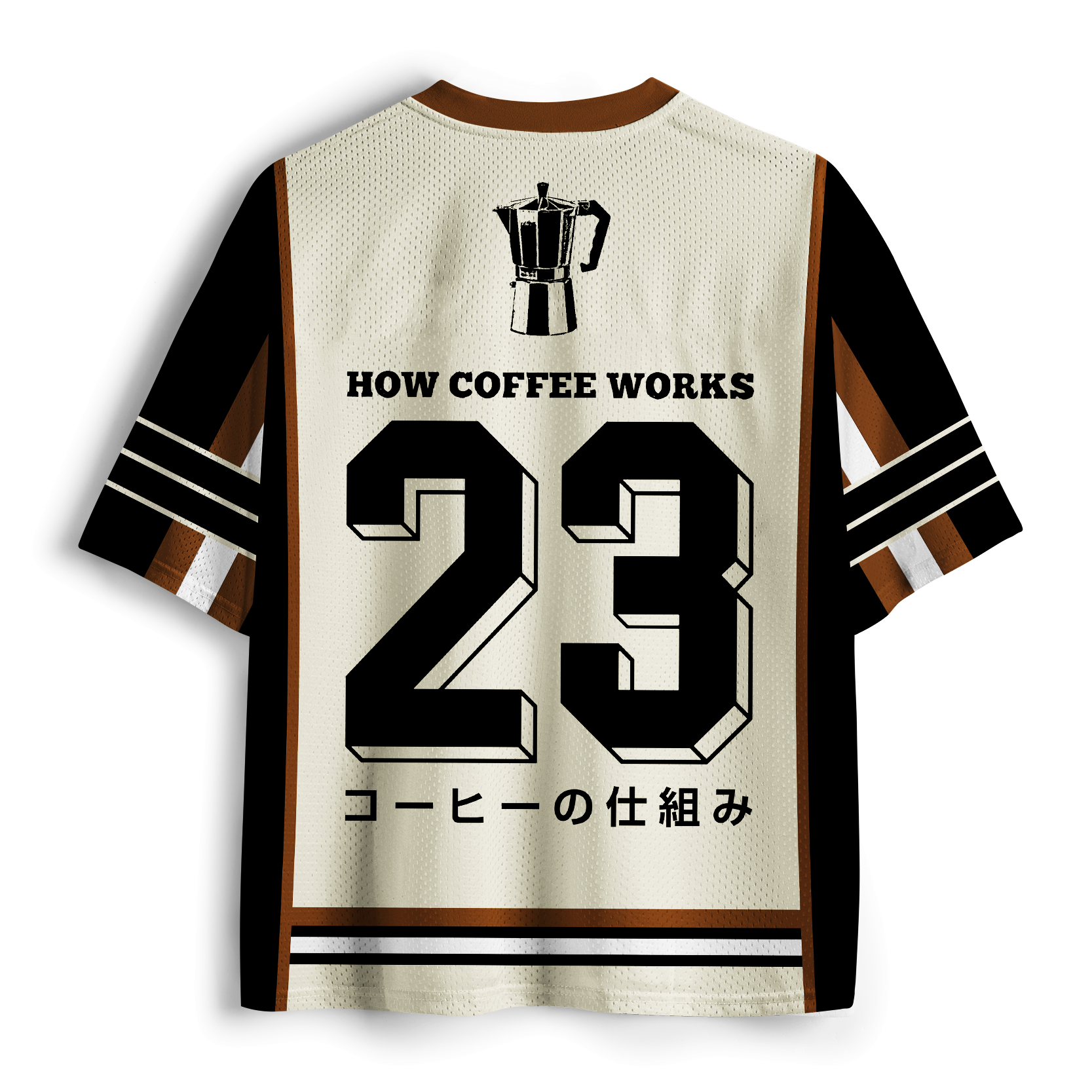 Kyoto-Lion Coffee:Magic&Energy Mesh Jersey