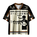 Kyoto-Lion Coffee:Magic&Energy Mesh Jersey