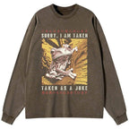 japanese washed long sleeve t-shirt on sale
