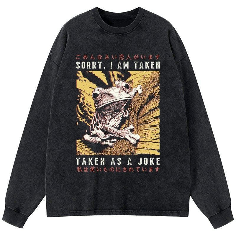 tragic frog vintage japanese tee unisex