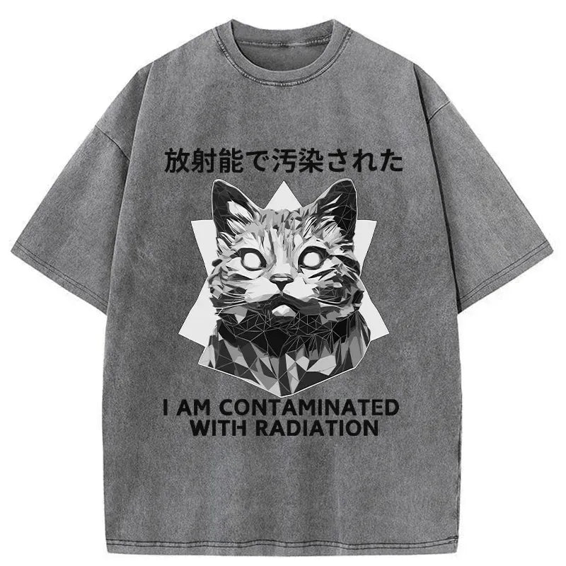 mutated cat tee streetwear