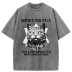 mutated cat tee streetwear