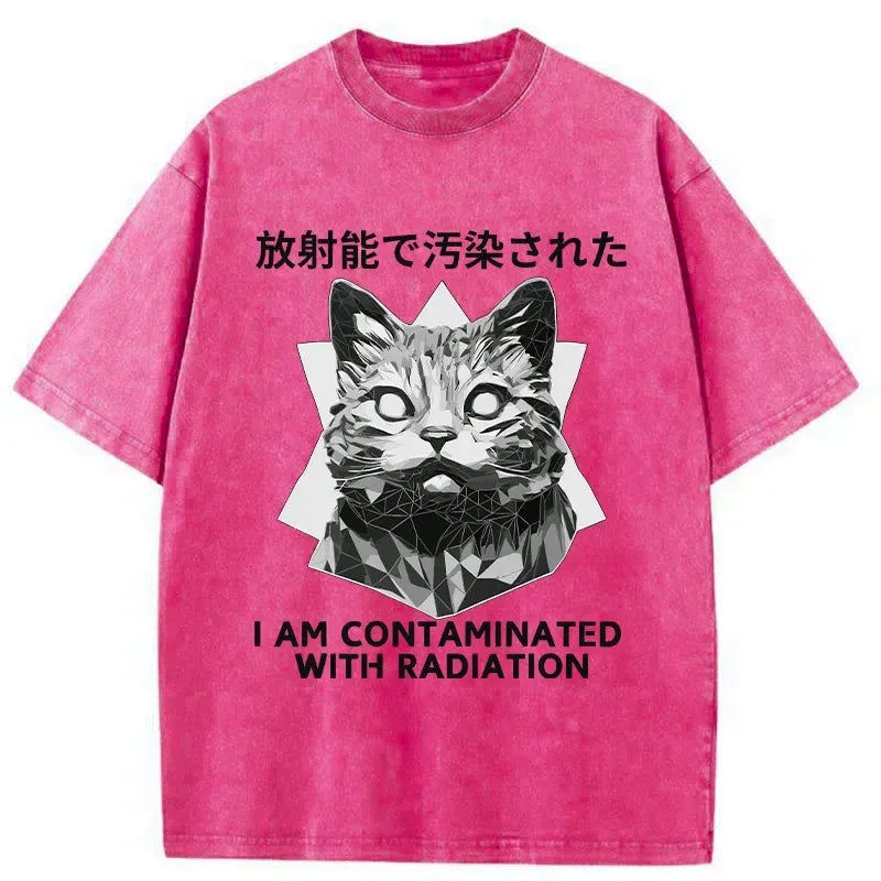 mutated cat tee streetwear