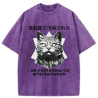 mutated cat tee streetwear