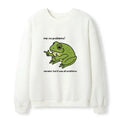Funny frog waffle sweatshirt best seller