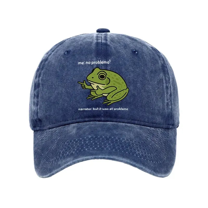 funny frog meme cap gift idea