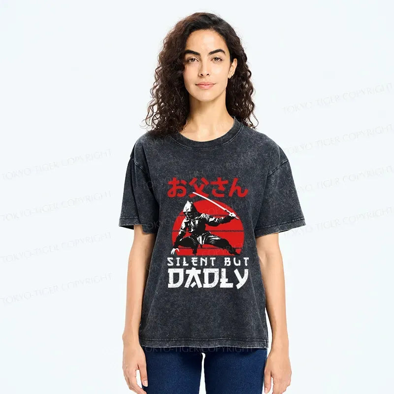 Japanese Lion washed t-shirt for Father's Day