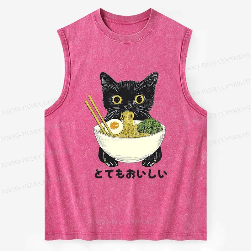 Trending Cat Ramen Tank