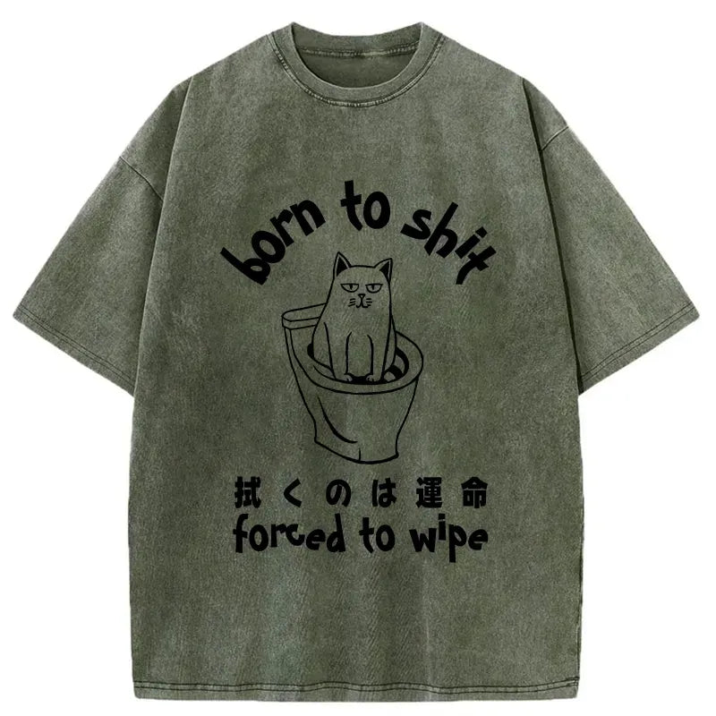 Kyoto-Lion Forced To Wipe Washed T-Shirt