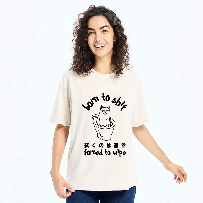 Kyoto-Lion Forced To Wipe Washed T-Shirt