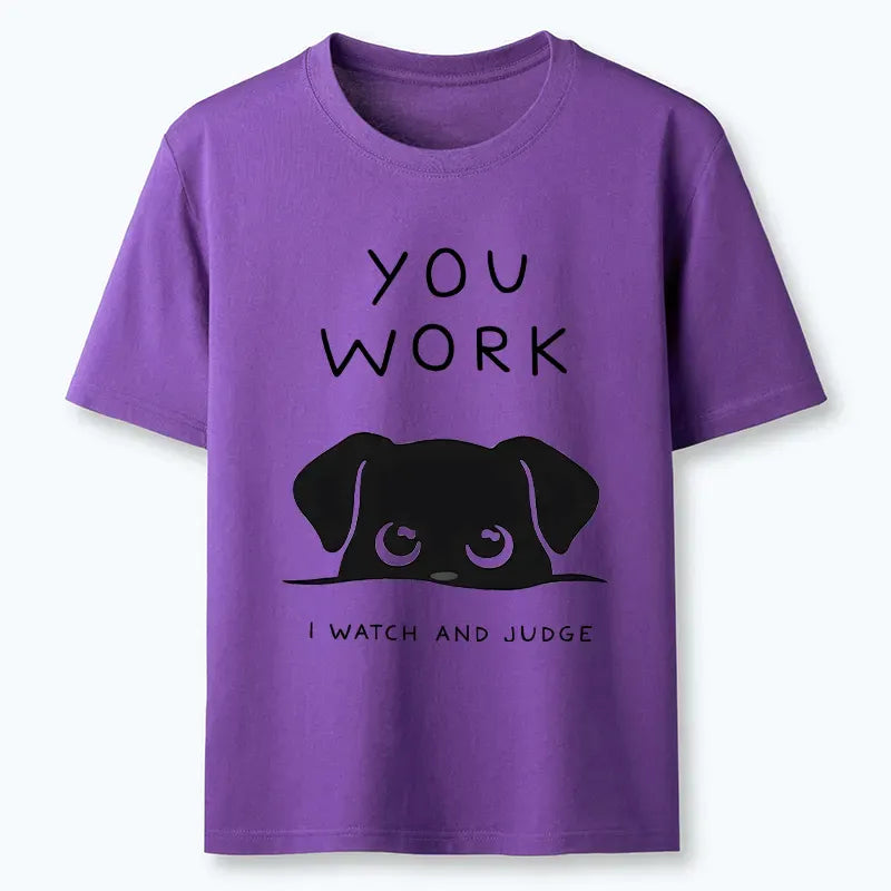 Kyoto-Lion Dog Watching You Classic T-Shirt