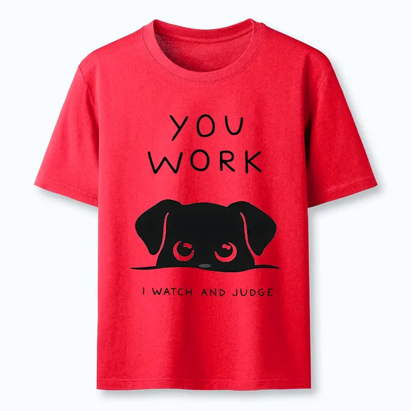 Kyoto-Lion Dog Watching You Classic T-Shirt