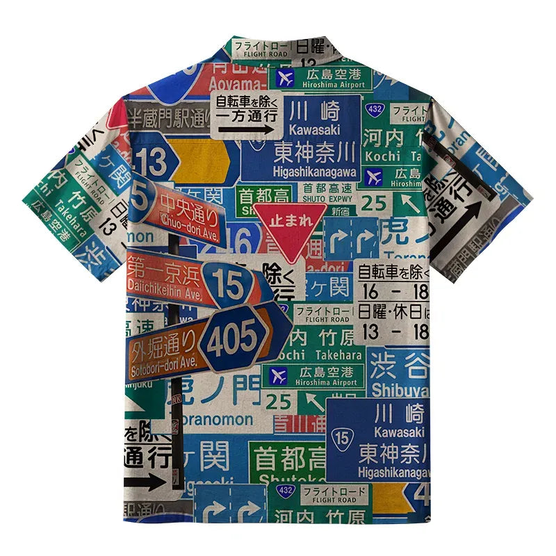 Japanese Hawaiian Shirt for Vacation