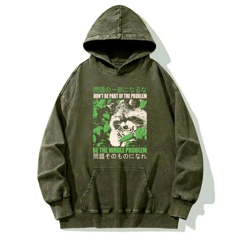 kyoto lion washed hoodie on sale