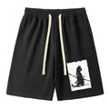 Kyoto-Lion Retro Cat Samurai Japanese Unisex Shorts