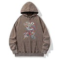Japanese Dragon Washed Hoodie