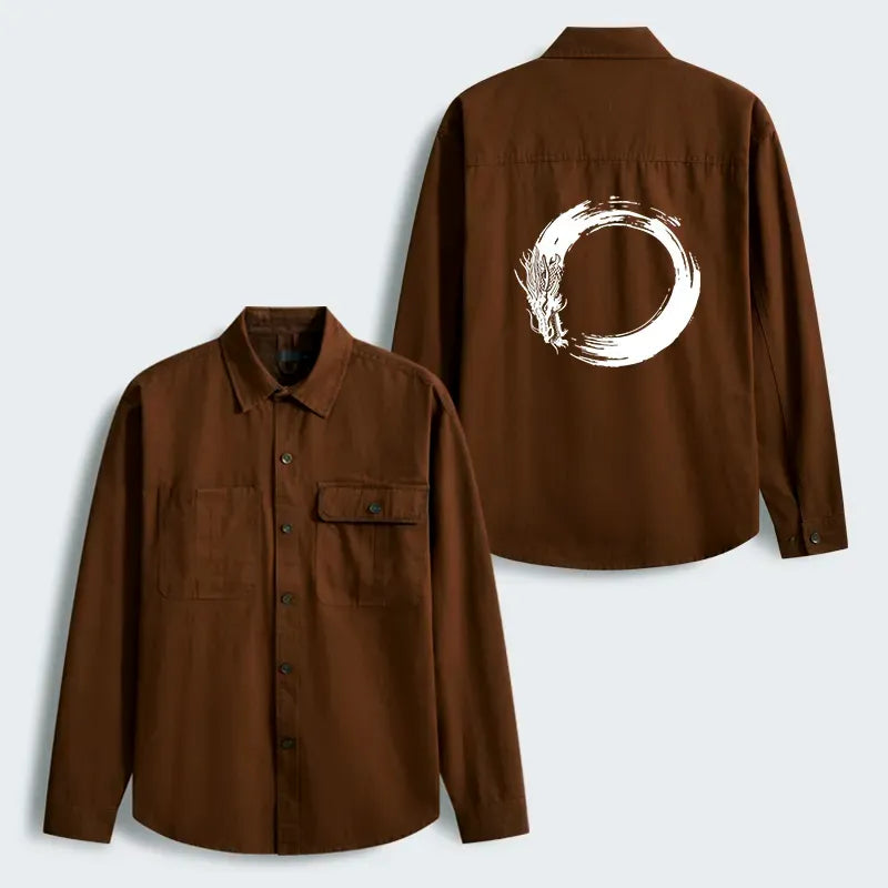 Japanese Vintage Dragon Jacket for Streetwear