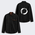 Kyoto-Lion Dragon's Circle Men's Corduroy Work Jacket