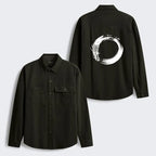 Kyoto-Lion Men's Corduroy Work Jacket for Casual