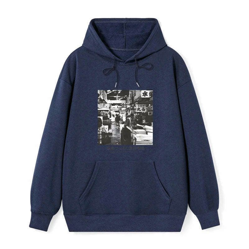 tsukiji fish market photo hoodie free shipping