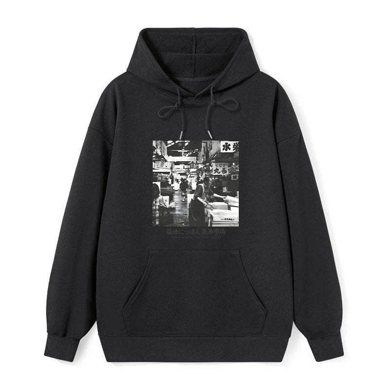 kyoto lion classic hoodie for streetwear