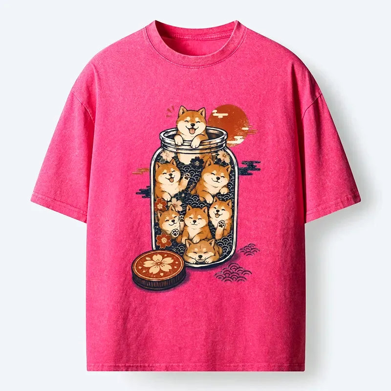 kyoto-lion unisex cotton tee comfortable