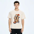 kyoto-lion unisex cotton tee comfortable