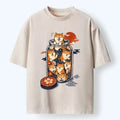japanese washed t-shirt for daily wear