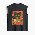 Japanese Black Cat Ramen Tank Top