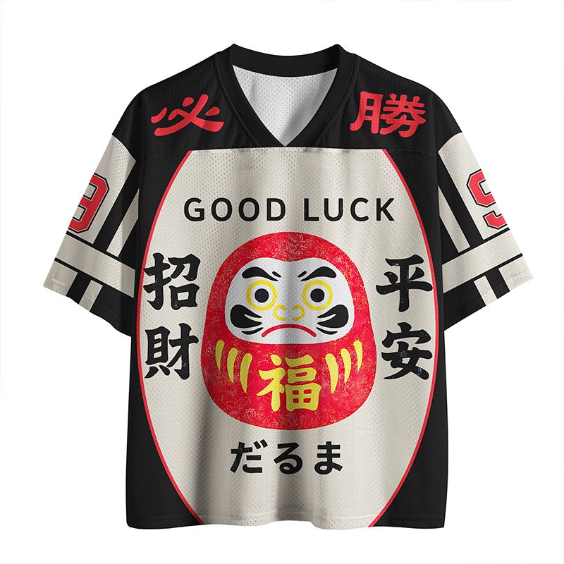Unisex Breathable Mesh Jersey for Daily Wear