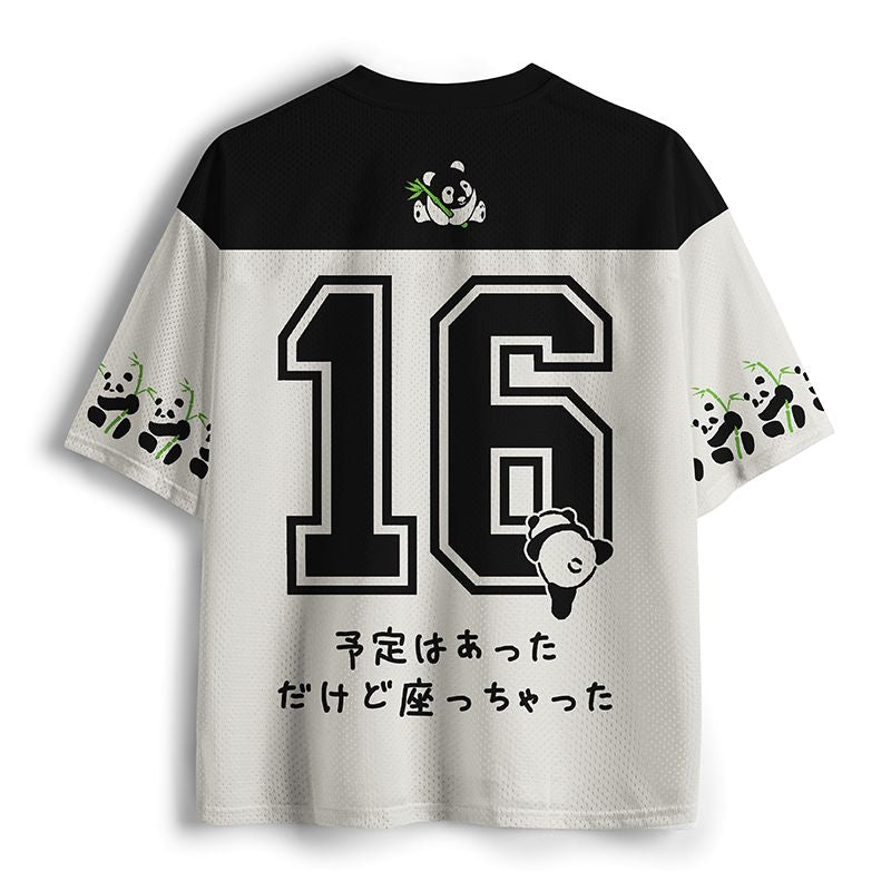 panda mesh jersey for everyday wear