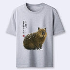 Capybara Japanese T-Shirt for Summer