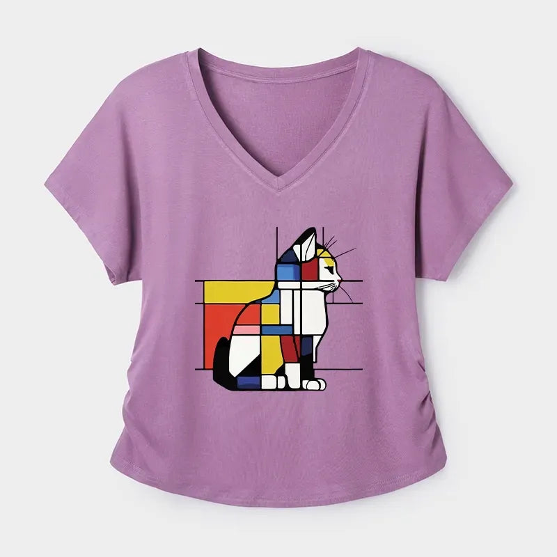 Primary Colors Dolman Sleeve Top for Women