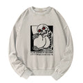 Kyoto-Lion I'll Be Danned If I Die Sober Washed Sweatshirt