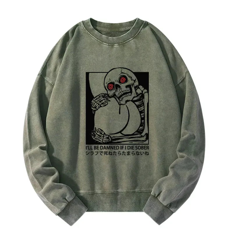 Comfortable Unisex Washed Sweatshirt Best Seller