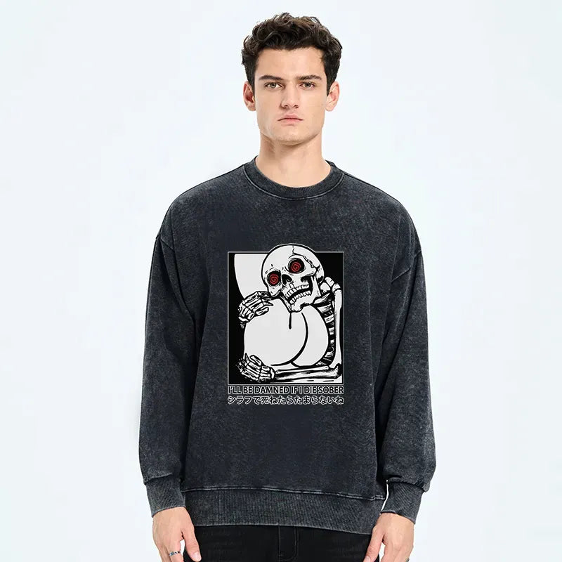 Comfortable Unisex Washed Sweatshirt Best Seller
