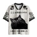 Questioning Life Cat Mesh Jersey for Anime Convention
