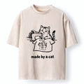 Comfortable Unisex Cotton Cat Tee