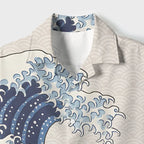 Kyoto Lion Black Cat Surfing Shirt