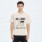 Japanese Washed T-Shirt for Daily Wear