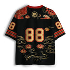 Trendy Koi Fish Mesh Jersey