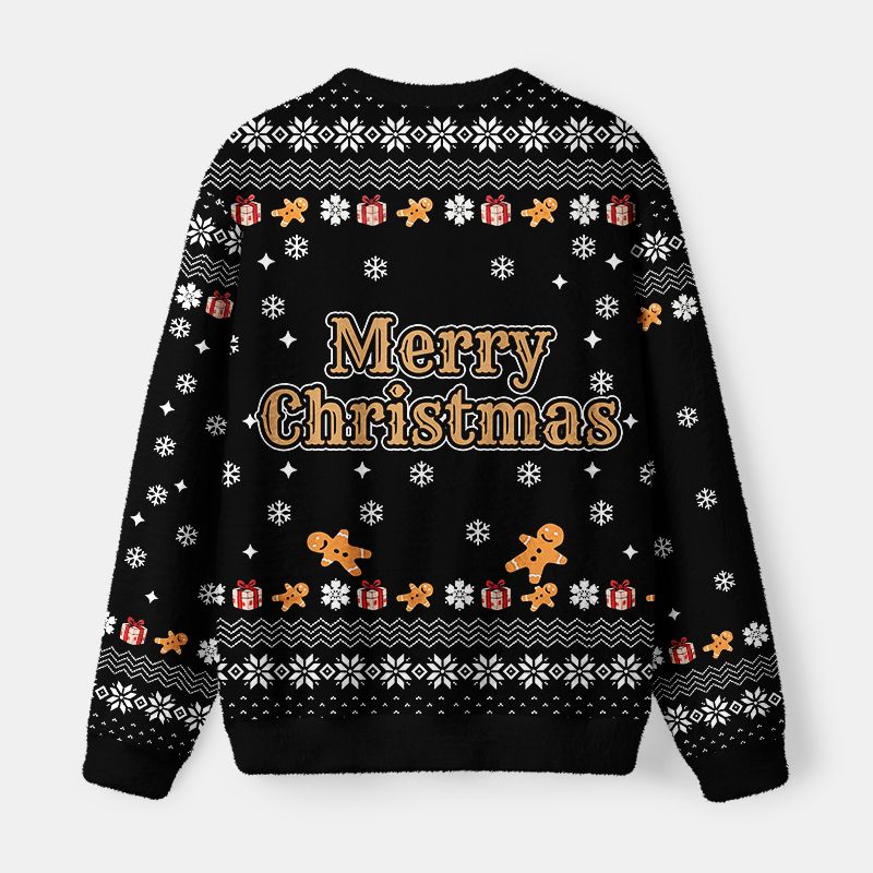 Kyoto-Lion Be You Capybara Fuzzy Christmas Ugly Sweatshirt