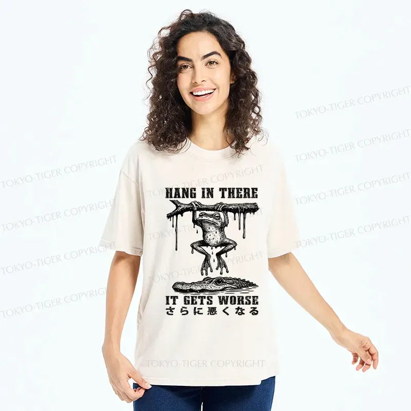 funny Kyoto-lion tee for streetwear
