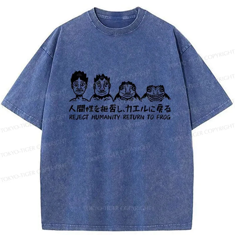 Reject Humanity Return To Frog Tee