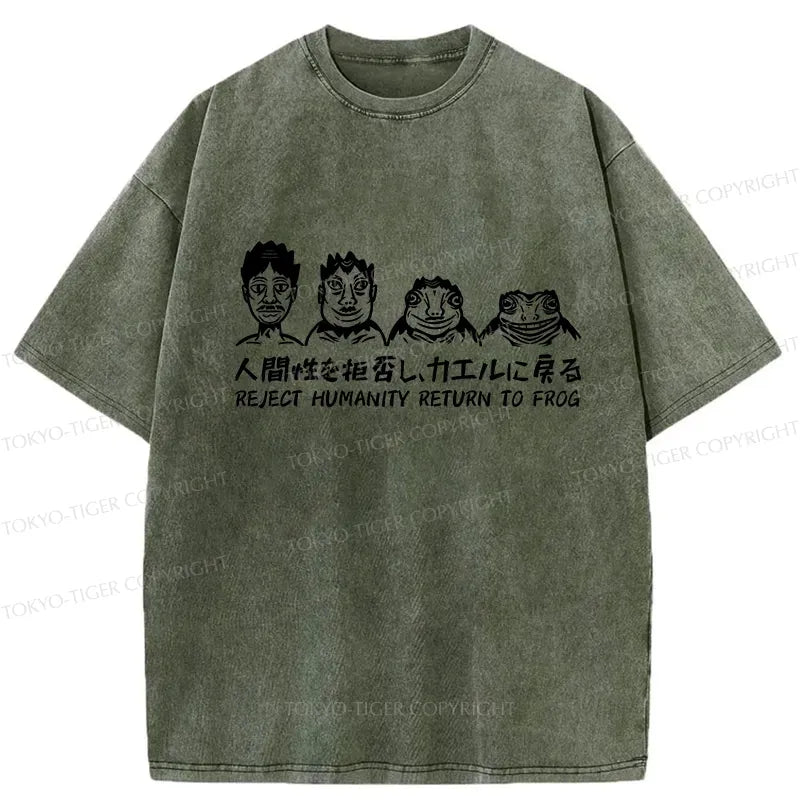 Reject Humanity Return To Frog Tee
