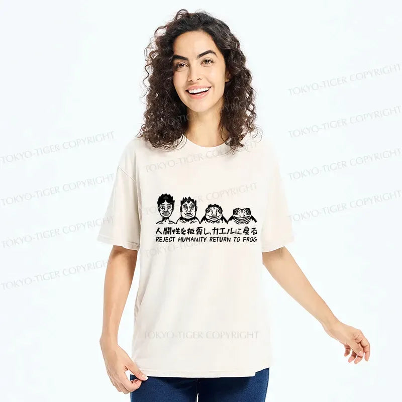 Japanese Frog T-Shirt for Gift